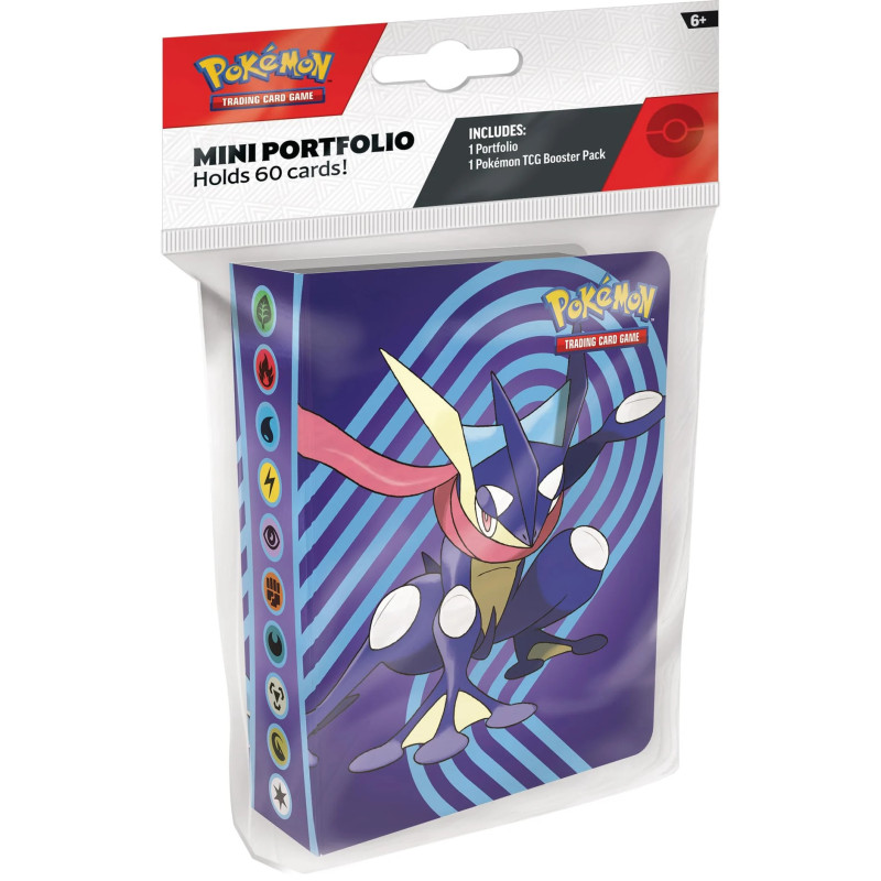 Pokémon TCG: Mini Portfolio (60-Card Portfolio & 1 Stellar Crown  Booster Pack)