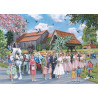 House Of Puzzles Hop Country Wedding 1000  Piece Jigsaw Puzzle