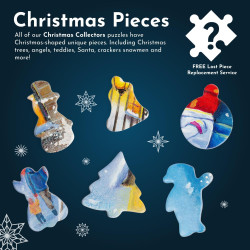 House Of Puzzles Hop Let It Snow  4 x 500 Piece Jigsaw Puzzle