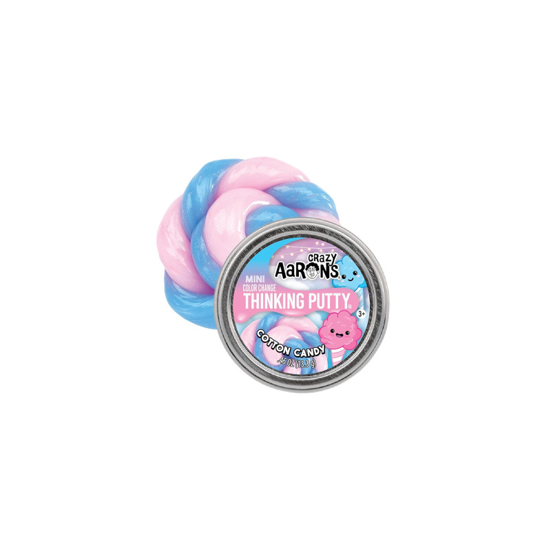 Crazy Aaron's Mini Thinking Putty - Cotton Candy Sensory Putty