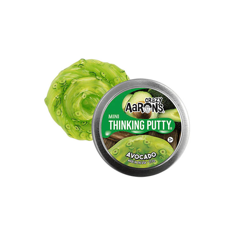 Crazy Aaron's Mini Thinking Putty - Avocado Sensory Putty