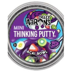 Crazy Aaron's Mini Thinking Putty - Acai Bowl Sensory Putty