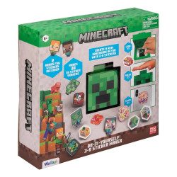 WeCool Minecraft Do It Yourself 3D Sticker Maker Craft Kit