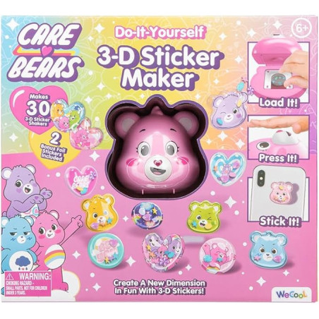 WeCool Care Bears Do It Yourself 3D Sticker Maker Craft Kit