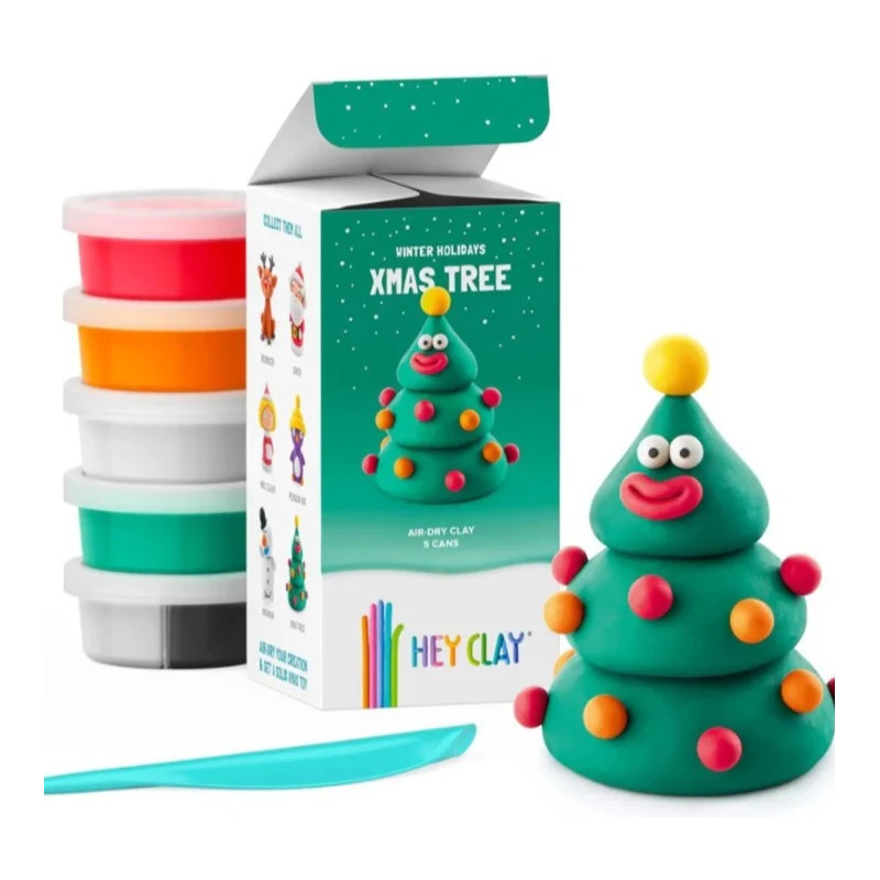Hey Clay Winter Holidays - Xmas Tree
