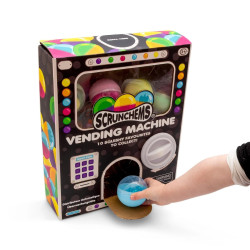 Scrunchems Large Vending Machine includes 10 Squishy Fidget Toys