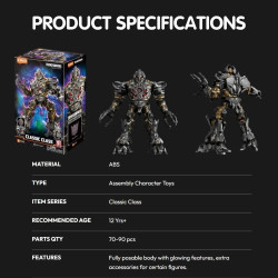 BLOKEES Transformers - Classic Class Megatron 10 Model Kit