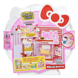 MGA's Miniverse Make It Mini Spaces Hello Kitty Building Set Mini Collectables