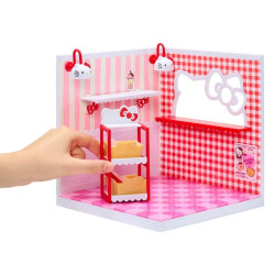 MGA's Miniverse Make It Mini Spaces Hello Kitty Building Set Mini Collectables