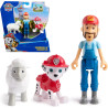 Paw Patrol Marshall & Farmer Al Figure Pack with Sheep Toy Figure