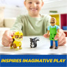 Paw Patrol Rubble & Mr. Porter Figure Pack with Skunk Toy Figure