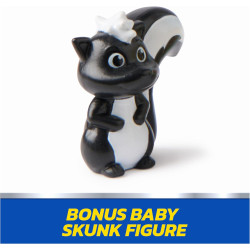 Paw Patrol Rubble & Mr. Porter Figure Pack with Skunk Toy Figure