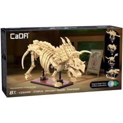 CaDA Triceratops C59013W Skeleton of a Triceratopses (272 Pieces)
