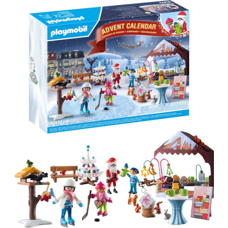 Playmobil 71472 Advent Calendar: A Trip to the Christmas Market