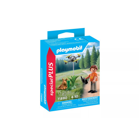 Playmobil SpecialPlus Fawn Rescue with Drone 71880