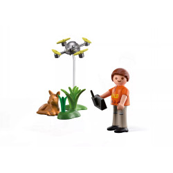 Playmobil SpecialPlus Fawn Rescue with Drone 71880