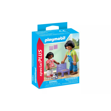 Playmobil SpecialPlus Painting Activity Between Mother and Child 71879
