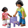 Playmobil SpecialPlus Painting Activity Between Mother and Child 71879