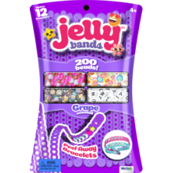 Jelly Bands Peel Away Bracelet Pack Grape Scented