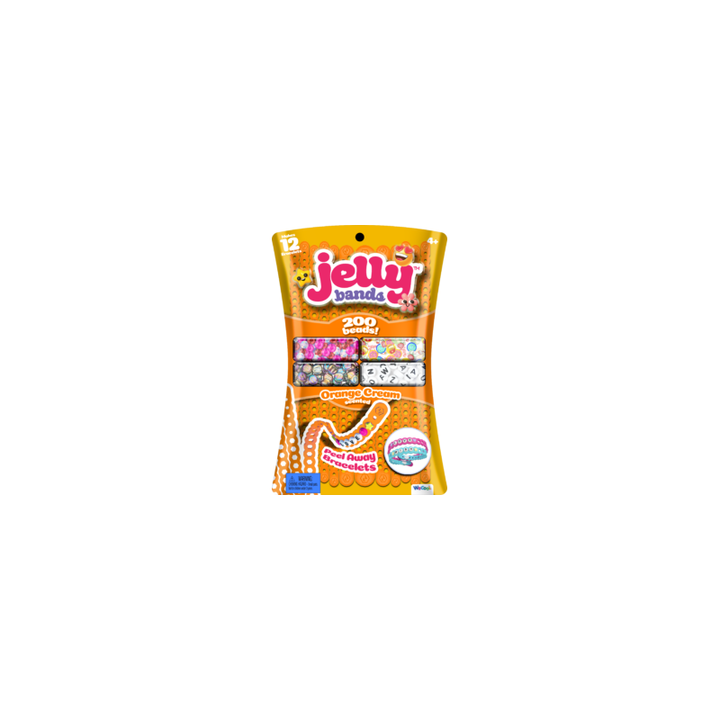 Jelly Bands Peel Away Bracelet Pack Orange Creamsicle Scented