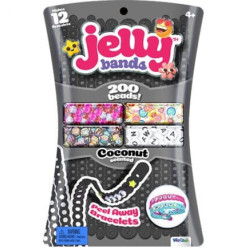 Jelly Bands Peel Away Bracelet Pack Coconut Scented