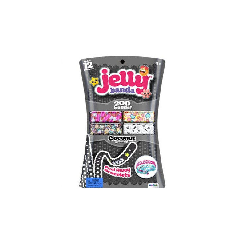 Jelly Bands Peel Away Bracelet Pack Coconut Scented