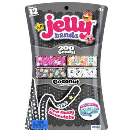 Jelly Bands Peel Away Bracelet Pack Coconut Scented