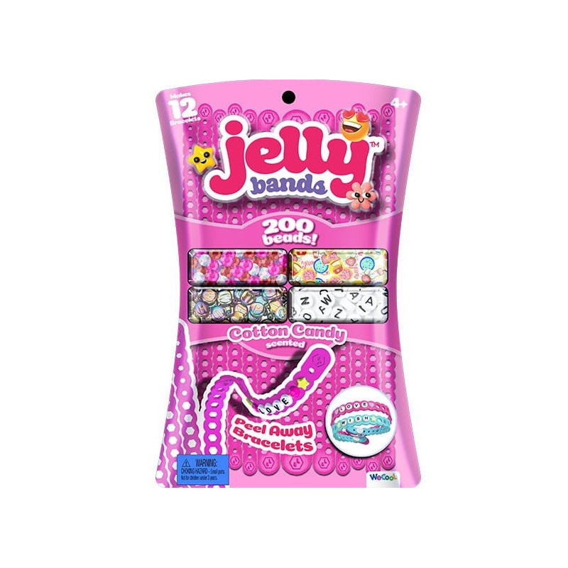 Jelly Bands Peel Away Bracelet Pack Cotton Candy Scented
