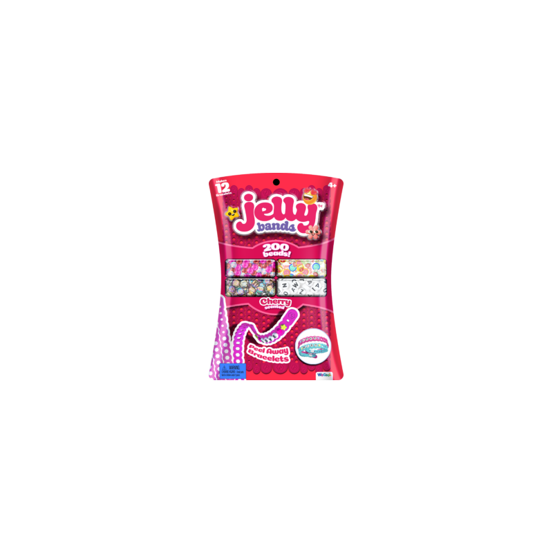 Jelly Bands Peel Away Bracelet Pack Cherry Scented