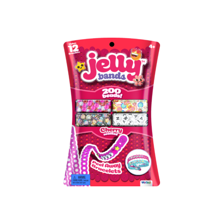 Jelly Bands Peel Away Bracelet Pack Cherry Scented