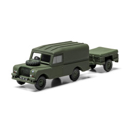 Airfix A02324 LWB Land Rover (Hard Top) & Trailer 1:76 Scale