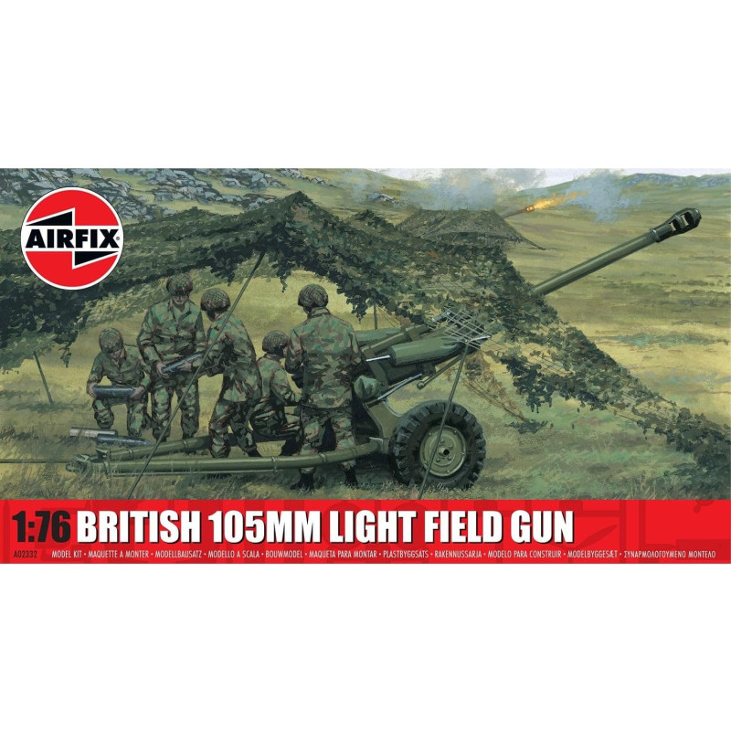 Airfix  A02332 British 105mm Light Field Gun 1:76 Scale