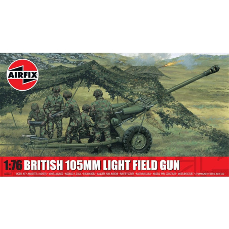 Airfix  A02332 British 105mm Light Field Gun 1:76 Scale