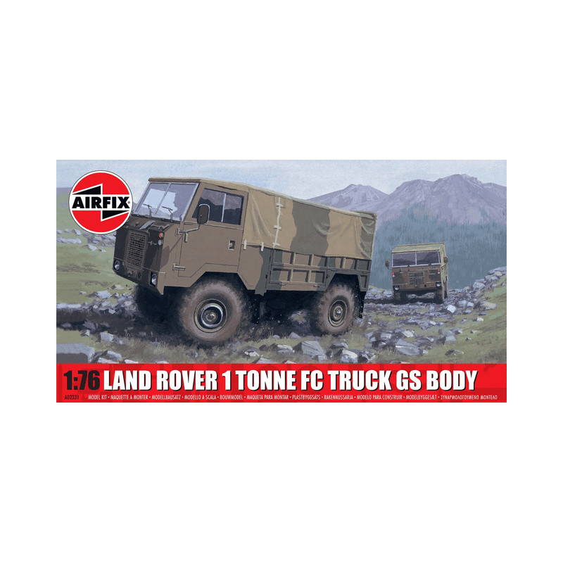Airfix A02331 Land Rover 1 Tonne FC Truck GS Body 1:76 Scale