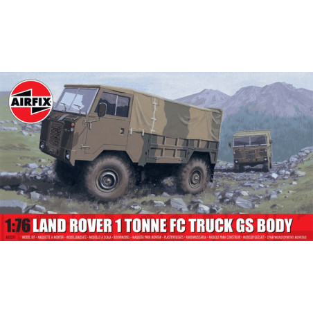 Airfix A02331 Land Rover 1 Tonne FC Truck GS Body 1:76 Scale