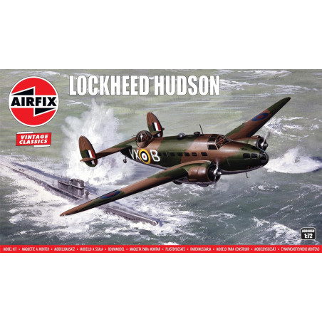 Airfix Vintage Classics Set - A03006V Lockheed Hudson 1:72 Scale