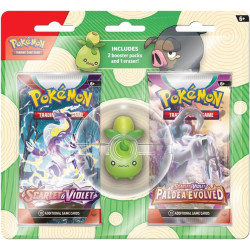 Pokémon TCG: Back to School Set Eraser + 2 Booster Packs 1 x Blister with Olivini or Gourmelet Eraser Assortment