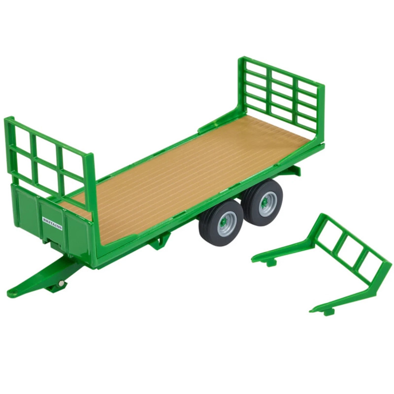 Britains 43414 Flat Bed Trailer Farm Toy Model 1:32 Scale Toy