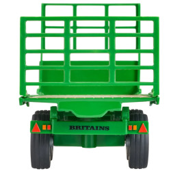 Britains 43414 Flat Bed Trailer Farm Toy Model 1:32 Scale Toy