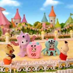 Sylvanian Families 5846 40th Anniversary Funny Monster Trio