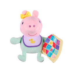 Peppa Pig Baby Evie with Blanket Plush Soft Toy