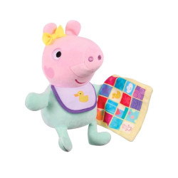Peppa Pig Baby Evie with Blanket Plush Soft Toy