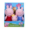 Peppa Pig Peppa, George and Evie 3-Pack Plush Soft Toy