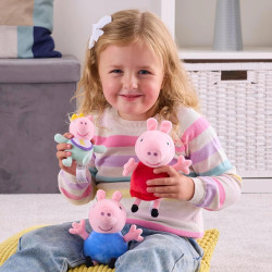 Peppa Pig Peppa, George and Evie 3-Pack Plush Soft Toy