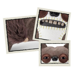 Fuggler Funny Ugly Monster Fart Face  Suspicious Fox Plush Soft Toy