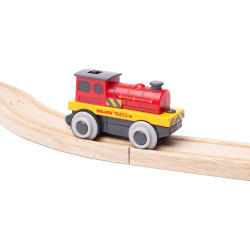 Bigjigs Rail Mighty Red Loco Battery Operated Engine