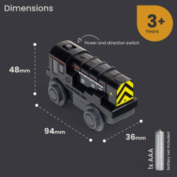 Bigjigs Rail Diesel Shunter Battery Operated Engine