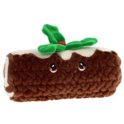 Keel Toys Keeleco Yule Log 20cm Christmas Plush Soft Toy