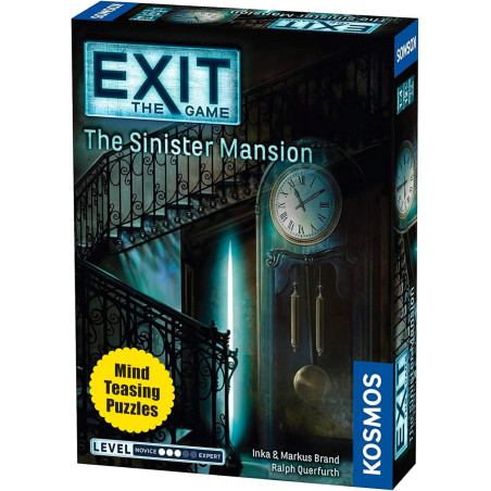 Thames & Kosmos EXIT: The Sinister Mansion- Escape Room Card Game