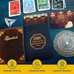 Thames & Kosmos EXIT: The Sinister Mansion- Escape Room Card Game